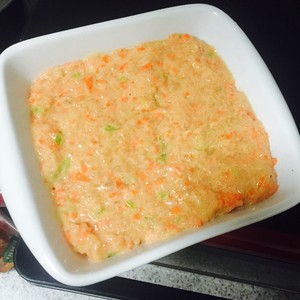 蔬菜雞胸肉餅—減脂餐的做法 步驟3