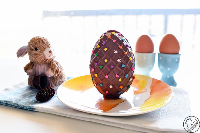 復活節巧克力糖果驚喜雞蛋的做法