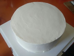 Etapas de aproximação do bolo de frutas de 8 polegadas 32