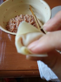 小云吞(每天早餐吃面条放几个味道棒棒哒~)的做法 步骤8