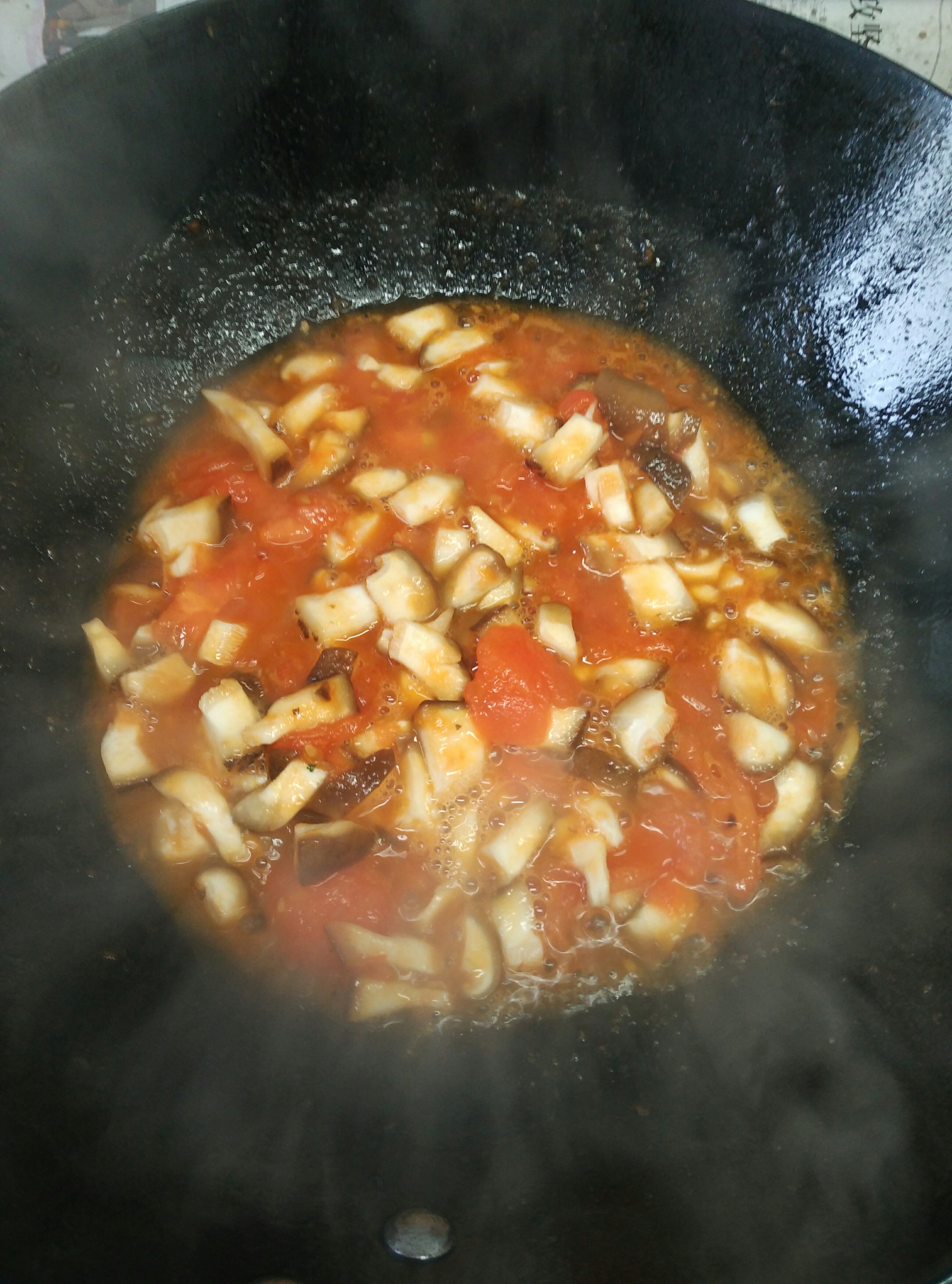 西红柿疙瘩汤的做法 步骤4