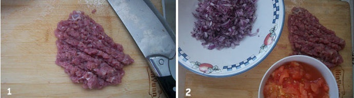 一个人的小资假期——肉酱意粉的做法 步骤2