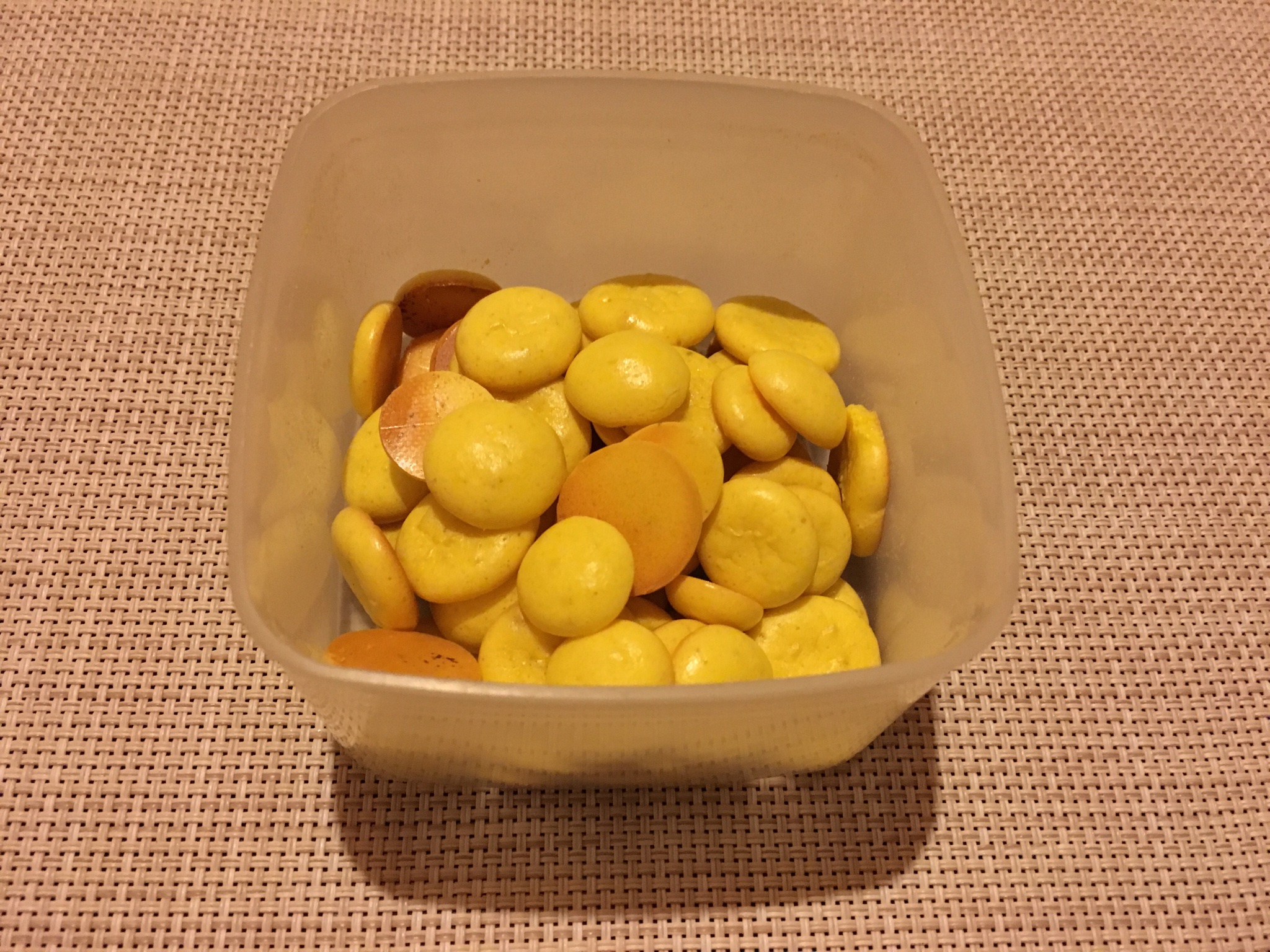 宝宝蛋黄溶豆的做法 步骤6