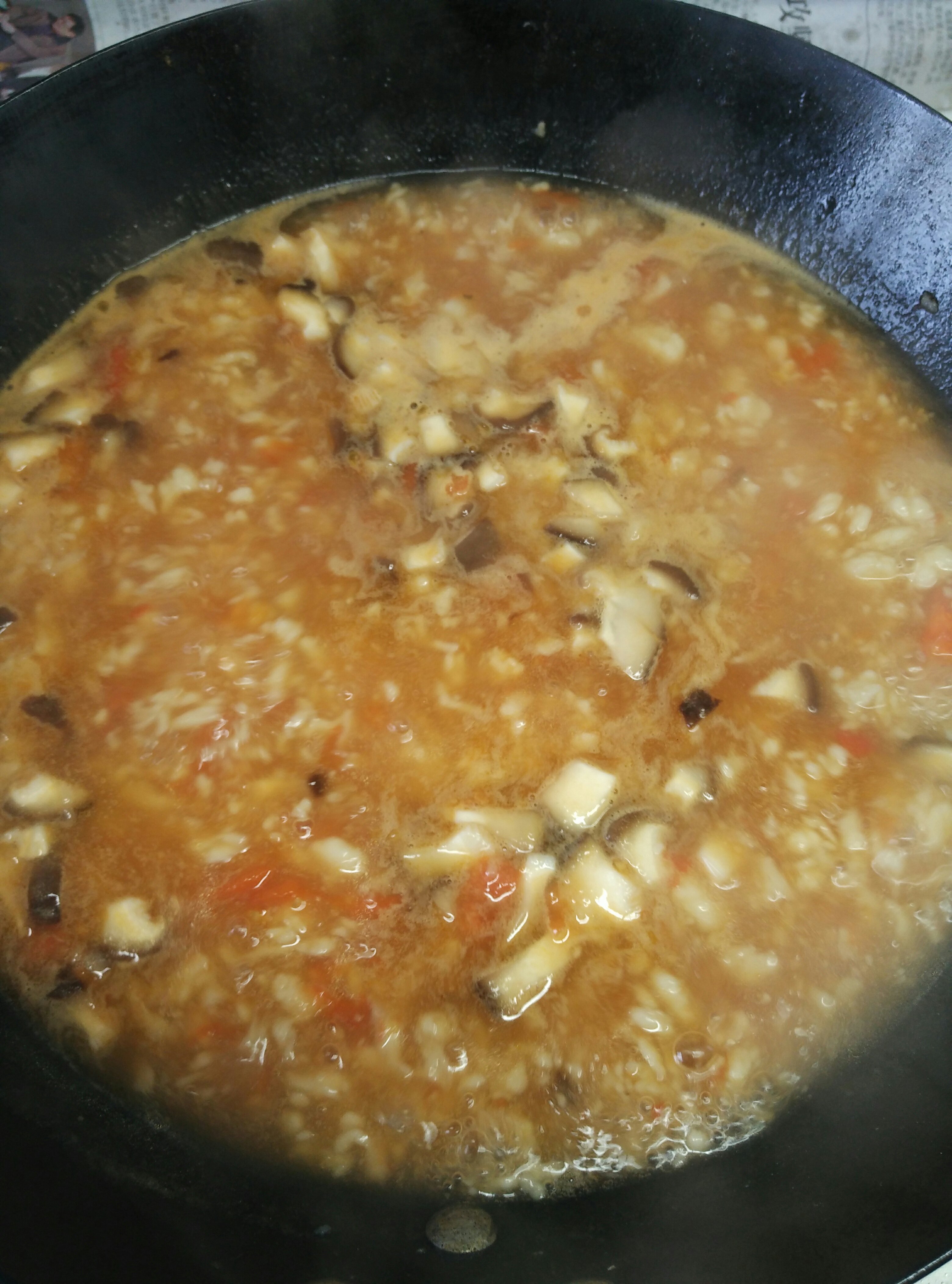 西红柿疙瘩汤的做法 步骤8
