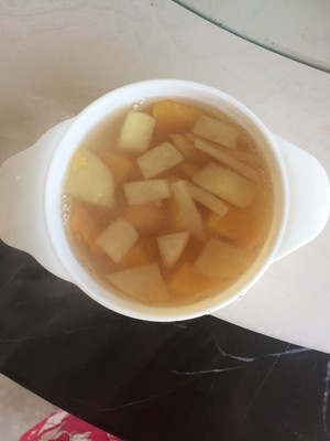 苹果红薯姜汤(感冒姜汤)的做法