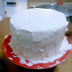 自制生日蛋糕(超简单)的做法