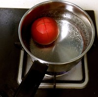 番茄丝瓜汤的做法 步骤2