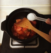 番茄丝瓜汤的做法 步骤7
