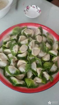 翡翠白菜饺子的做法 步骤9