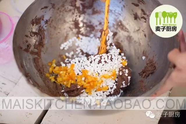 巧克力柳橙松饼的做法 步骤12